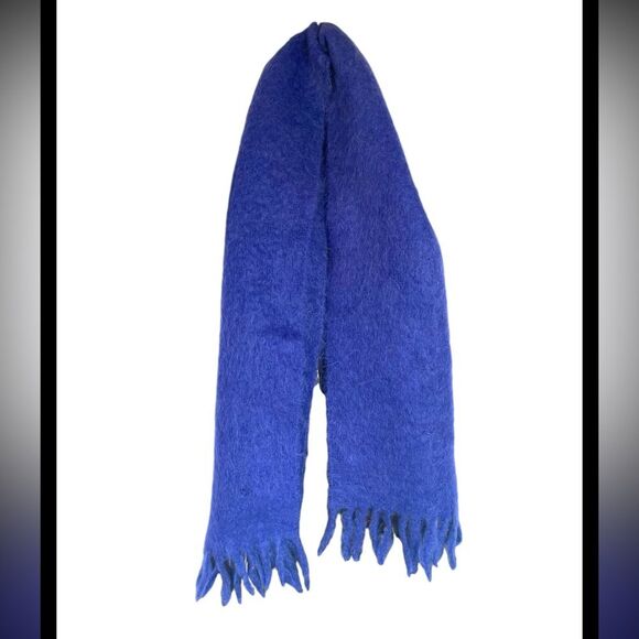 Edmund Zachar West Germany Mohair Scarf Unisex - Picture 2 of 5